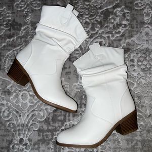 White Cowboy Boots